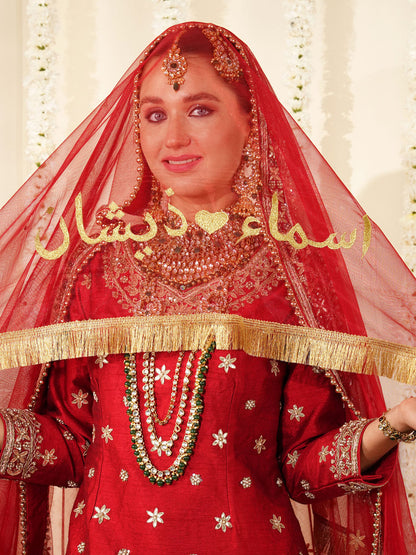 Maharani Heritage Embroidered Bridal Dupatta